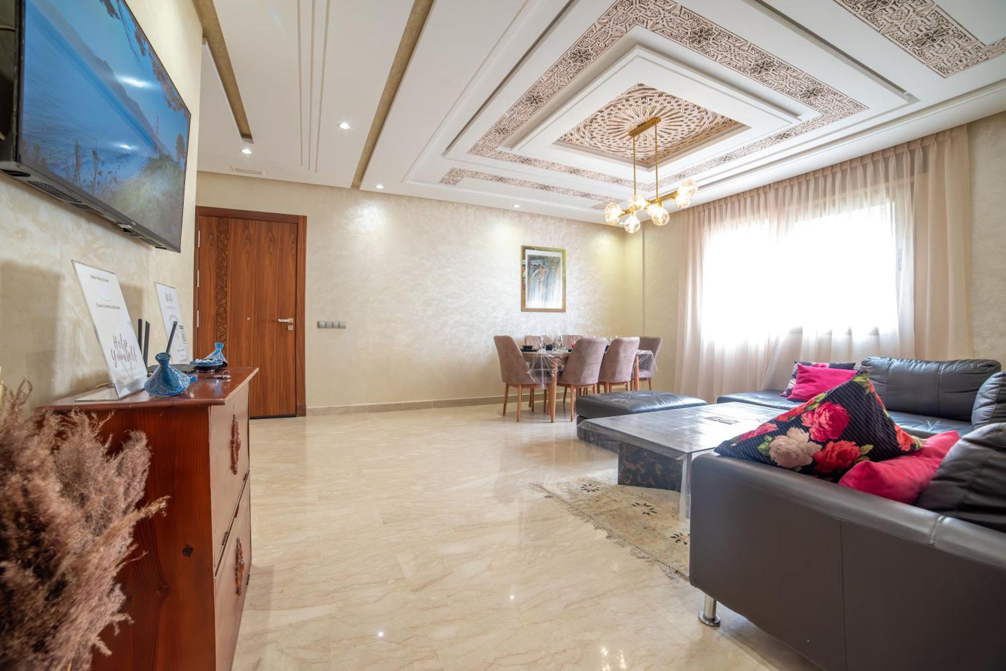 Luxury Seafront Apartment 101Sqm With Wi-Fi And Parking 阿加迪尔 外观 照片